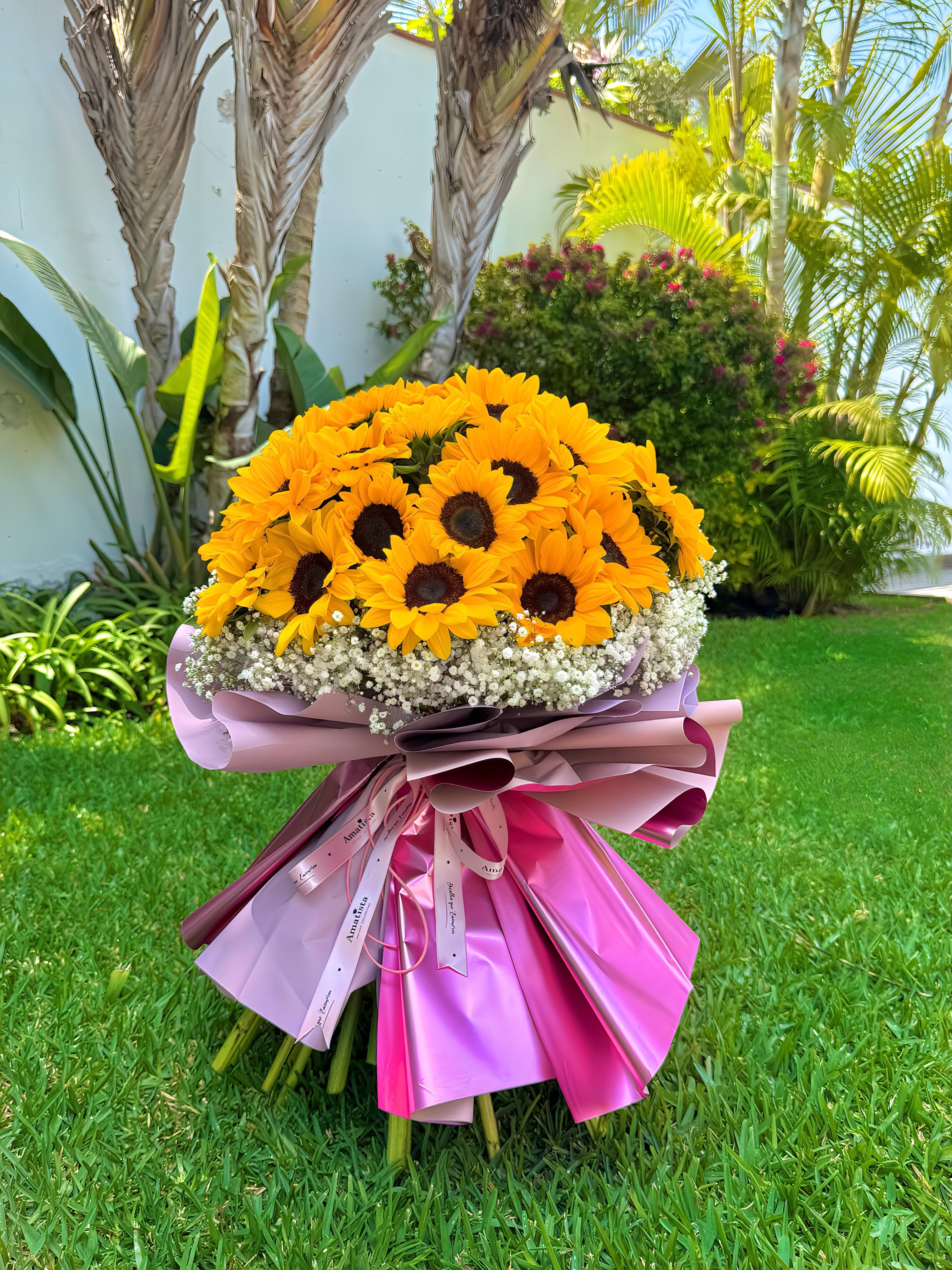 Bouquet de 25 Girasoles